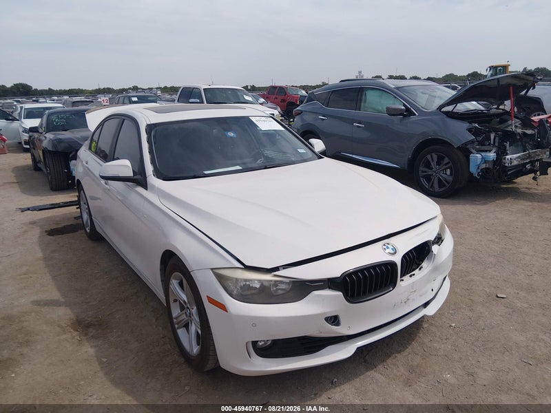 2014 Bmw 328i   White vin: WBA3A5G56ENP33623