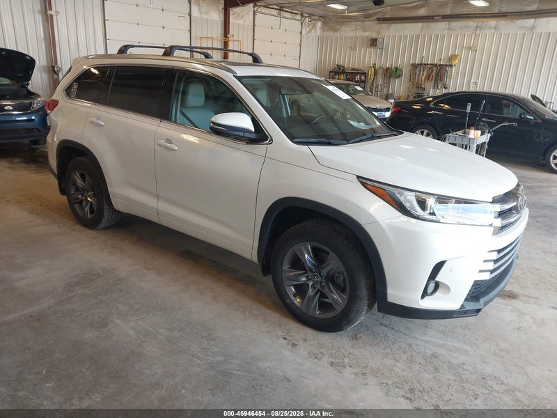 2018 Toyota Highlander Limited/ltd Platinum White vin: 5TDDZRFHXJS821436