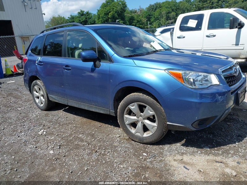 2015 Subaru Forester 2.5i Premium Blue vin: JF2SJAGC6FH585724