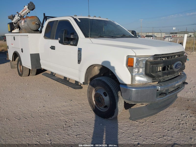 2022 Ford F-350 Chassis Xl White vin: 1FD8X3H66NEC67254