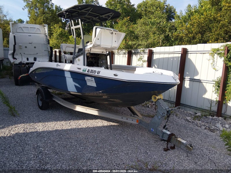 2020 Yamaha 195 Fish Sport   Light Blue vin: 00000YAMC0170C020