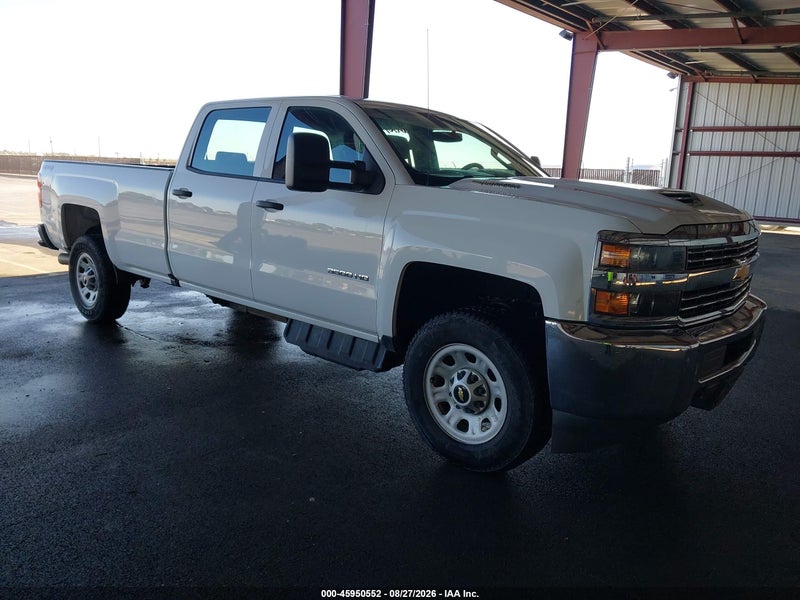 2017 Chevrolet Silverado 3500hd Work Truck White vin: 1GC4KYCY3HF200049
