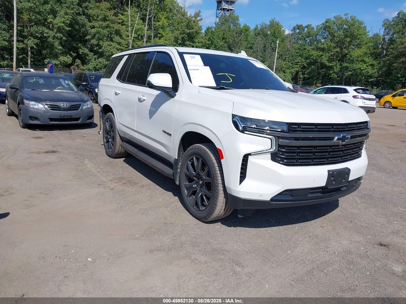 2021 Chevrolet Tahoe 4wd Rst White vin: 1GNSKRKD4MR215302