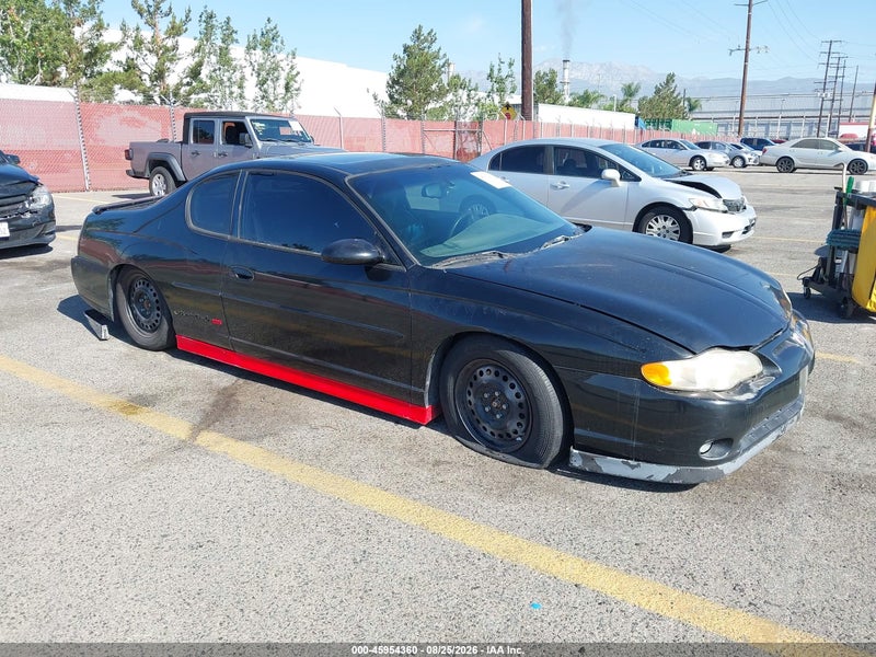 2002 Chevrolet Monte Carlo Ss vin: 2G1WX15K129142817