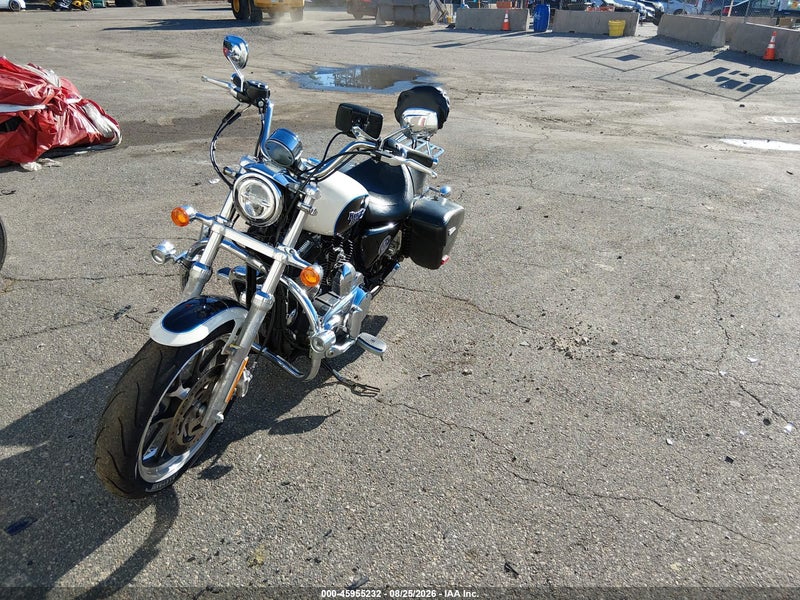 2014 Harley-davidson Xl1200 T Black vin: 1HD1LL325EC425793