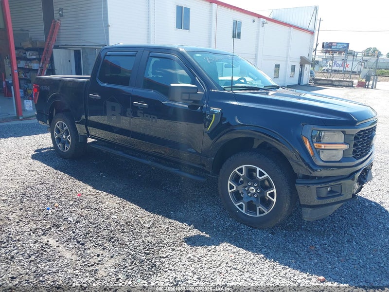 2024 Ford F-150 Stx Black vin: 1FTFW2L58RKE84481