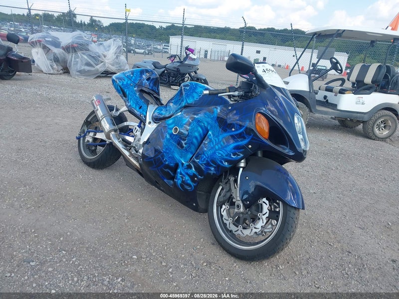 2001 Suzuki Gsx1300 R Blue vin: JS1GW71A412104116