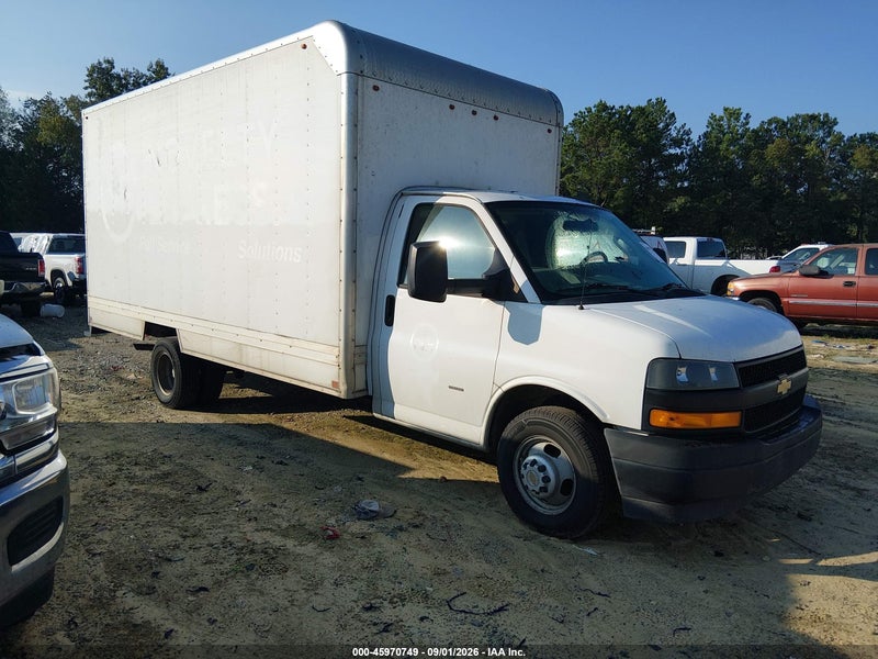2020 Chevrolet Express Cutaway Work Van White vin: 1HA3GTCG4LN008639