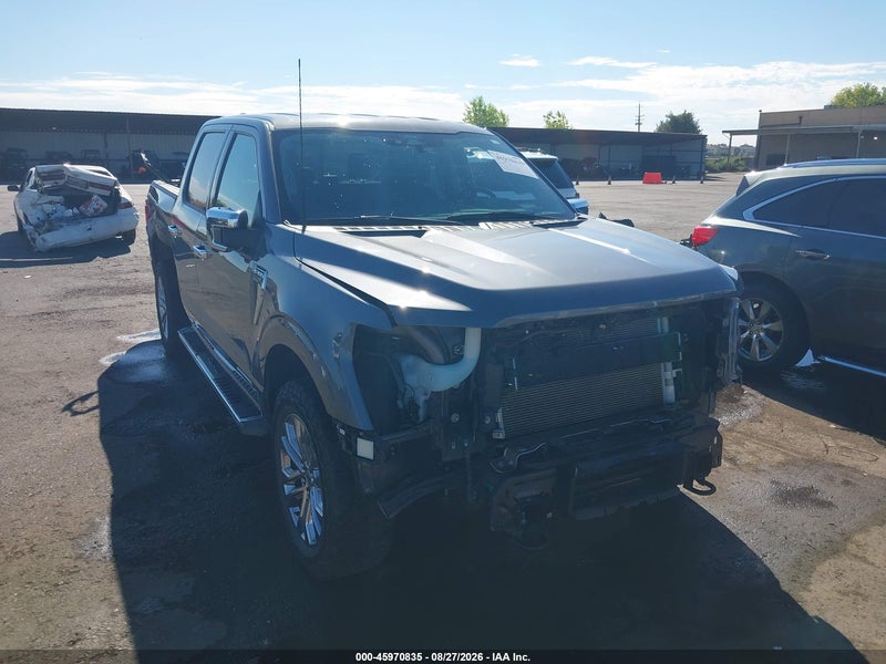 2024 Ford F-150 Xlt Gray vin: 1FTFW3LD8RFA09483