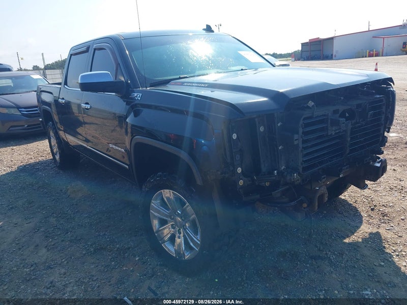 2018 Gmc Sierra 1500 Slt Black vin: 3GTU2NEC0JG351015