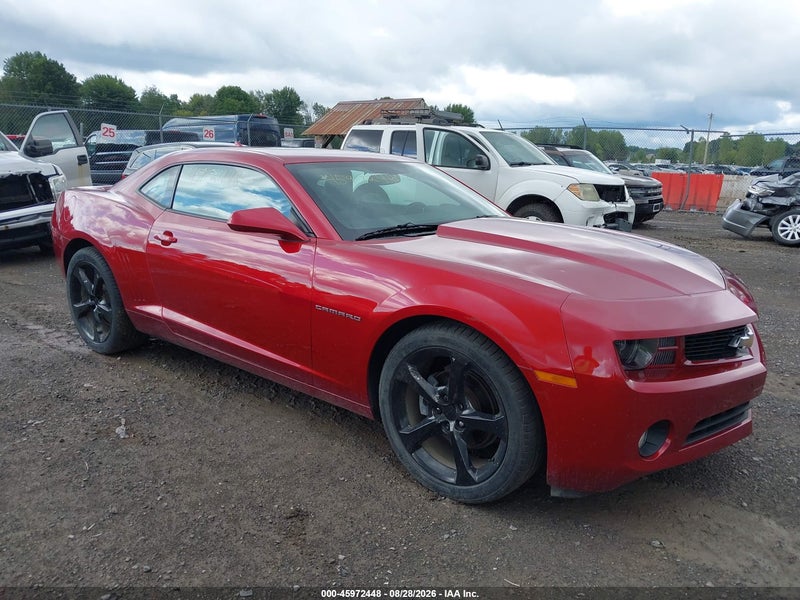 2013 Chevrolet Camaro 2lt Красный vin: 2G1FC1E33D9237399