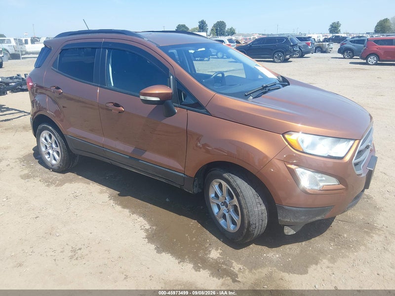 2020 Ford Ecosport Se Orange vin: MAJ3S2GE3LC362319