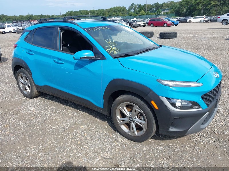 2023 Hyundai Kona Sel Синий vin: KM8K6CAB5PU997438