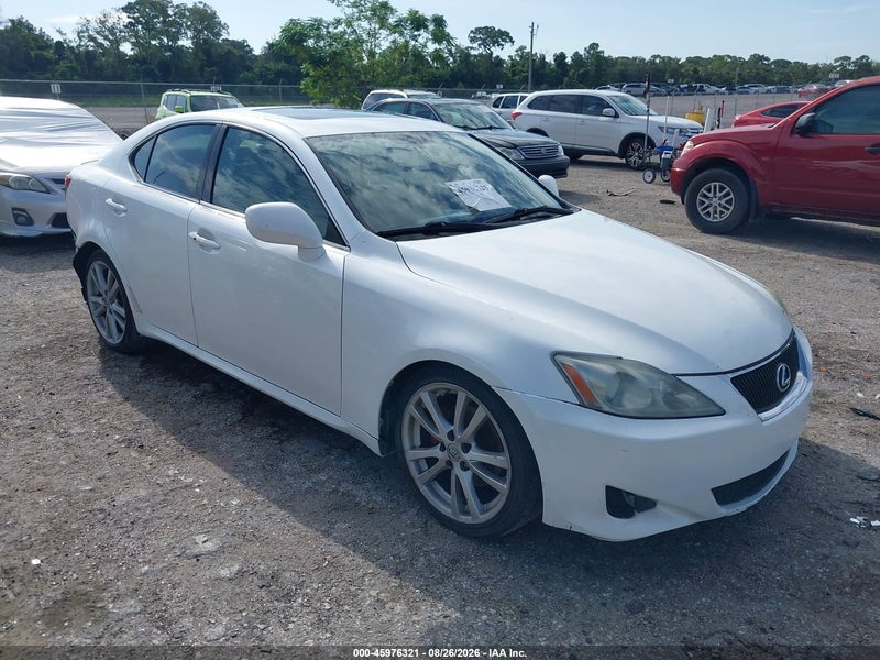 2007 Lexus Is 250   vin: JTHBK262772039978