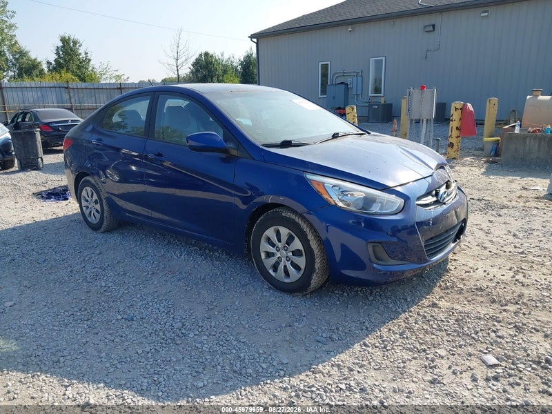 2016 Hyundai Accent Se Blue vin: KMHCT4AE4GU045754