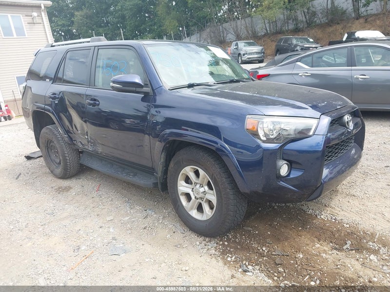 2019 Toyota 4runner Sr5 Premium Navy vin: JTEBU5JRXK5717871