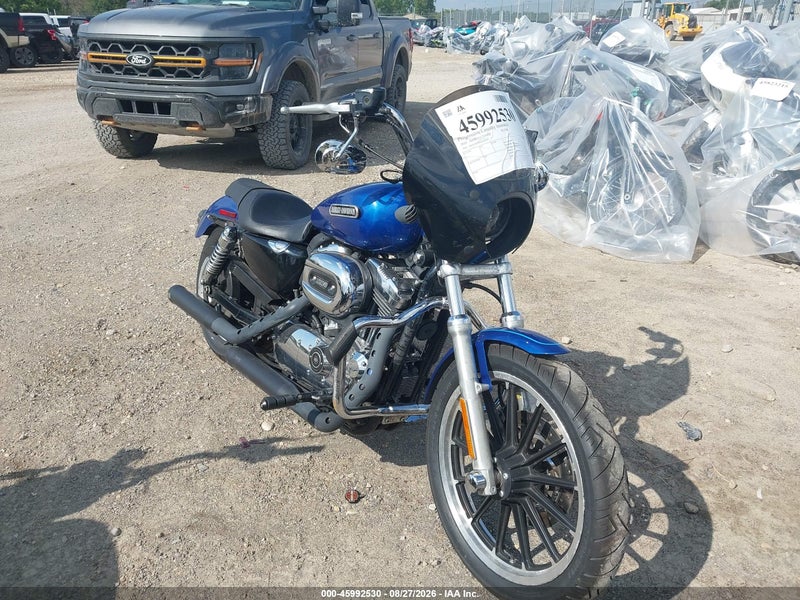 2010 Harley-davidson Xl1200 L Blue vin: 1HD1CX319AC401747