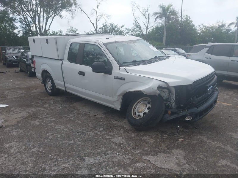 2019 Ford F-150 Xl White vin: 1FTEX1C58KKC53525