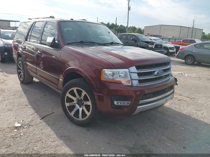 2017 Ford Expedition Platinum Maroon vin: 1FMJU1LT3HEA64824