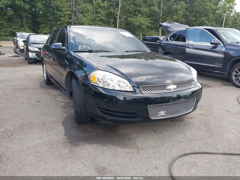 2013 Chevrolet Impala Ls Black vin: 2G1WF5E34D1110965