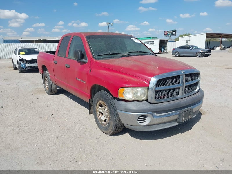 2001 Dodge Ram 1500   Red vin: 3D7HA18N42G201491