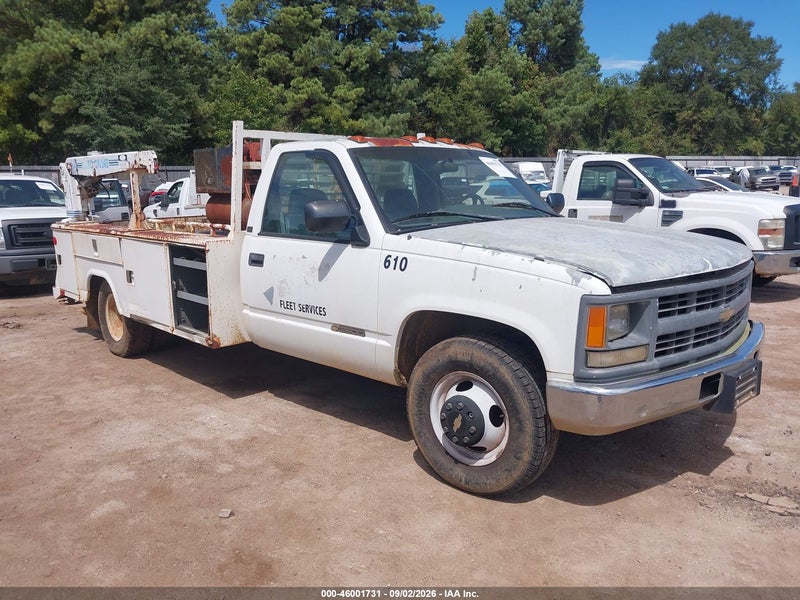 1995 Chevrolet Gmt-400 C3500 White vin: 1GBJC34FXSE236760