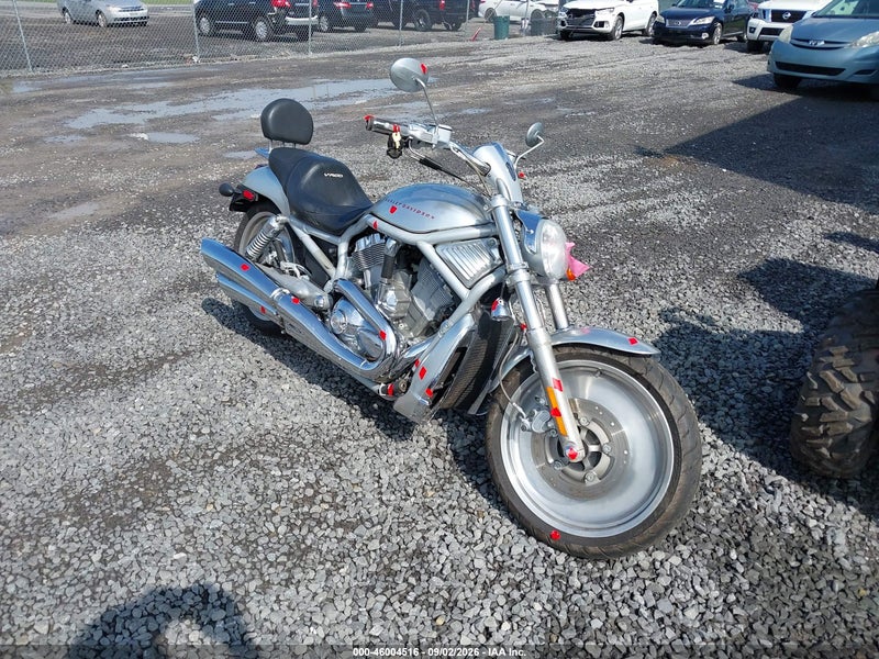 2002 Harley-davidson Vrsca   Silver vin: 1HD1HAZ122K808614