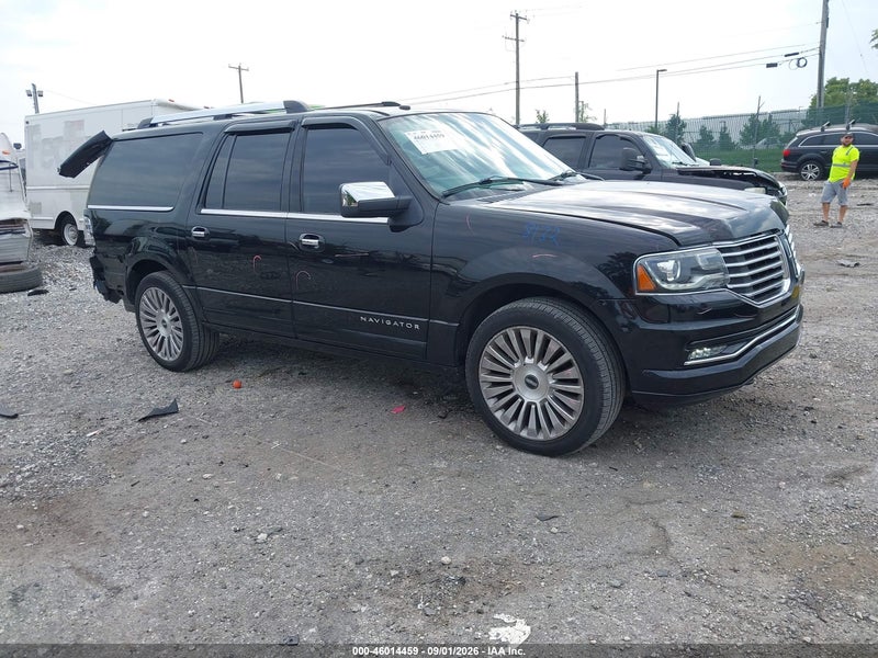 2017 Lincoln Navigator L Select Black vin: 5LMJJ3JT1HEL01136