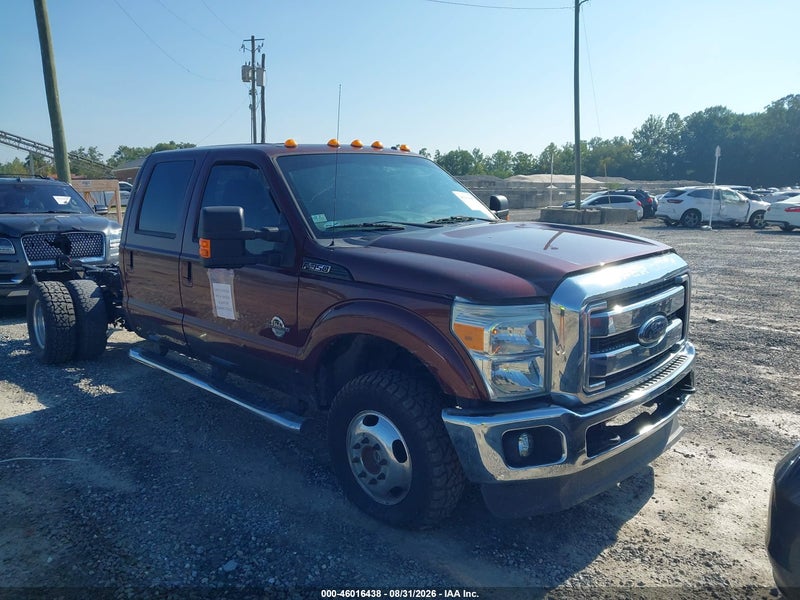 2016 Ford F-350 Lariat Burgundy vin: 1FT8W3DT0GEC69216