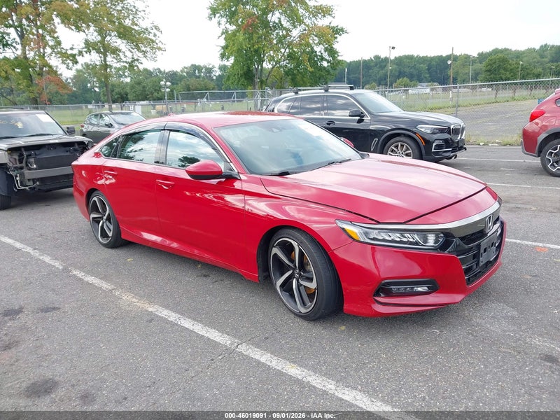 2019 Honda Accord Sport Red vin: 1HGCV1F30KA044133