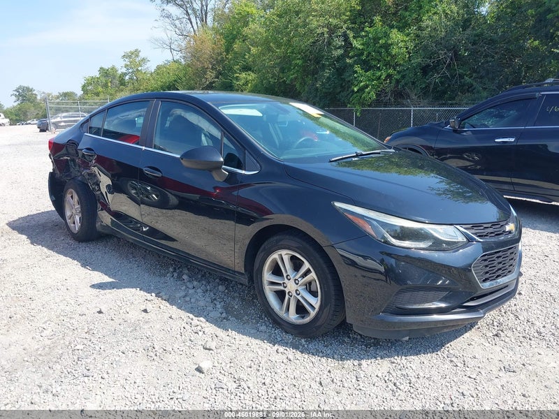 2017 Chevrolet Cruze Lt Auto Black vin: 1G1BE5SM8H7165877
