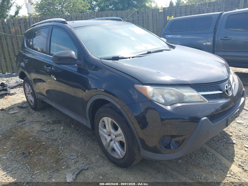 2015 Toyota Rav4 Le Black vin: 2T3BFREV3FW317582
