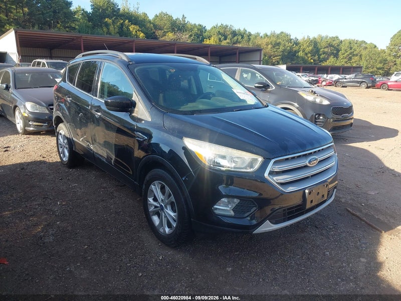 2018 Ford Escape Se Black vin: 1FMCU9GD5JUA19194