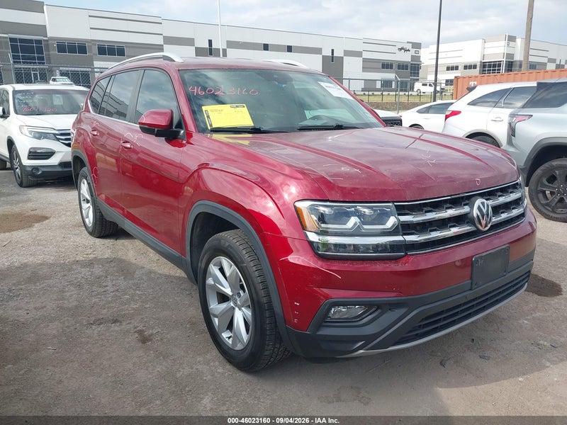 2018 Volkswagen Atlas 3.6l V6 Se/3.6l V6 Se W/technology Бордовый vin: 1V2DR2CA0JC560994