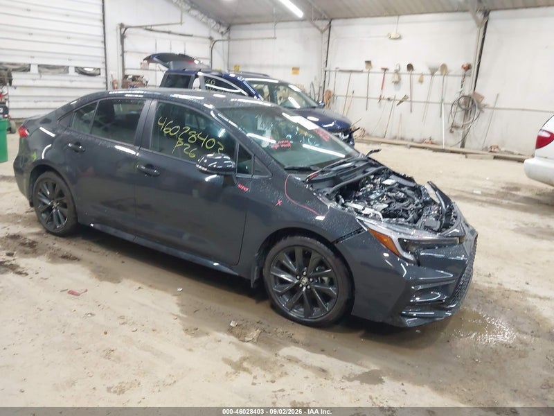 2026 Toyota Corolla Se Gray vin: 5YFS4MCE4TP262092