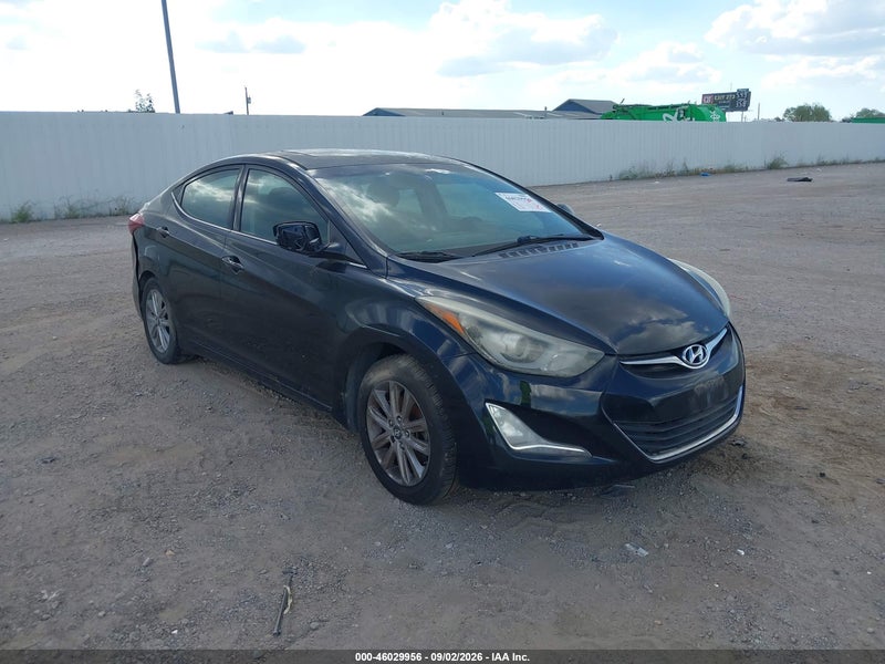 2015 Hyundai Elantra Se vin: 5NPDH4AE1FH640077