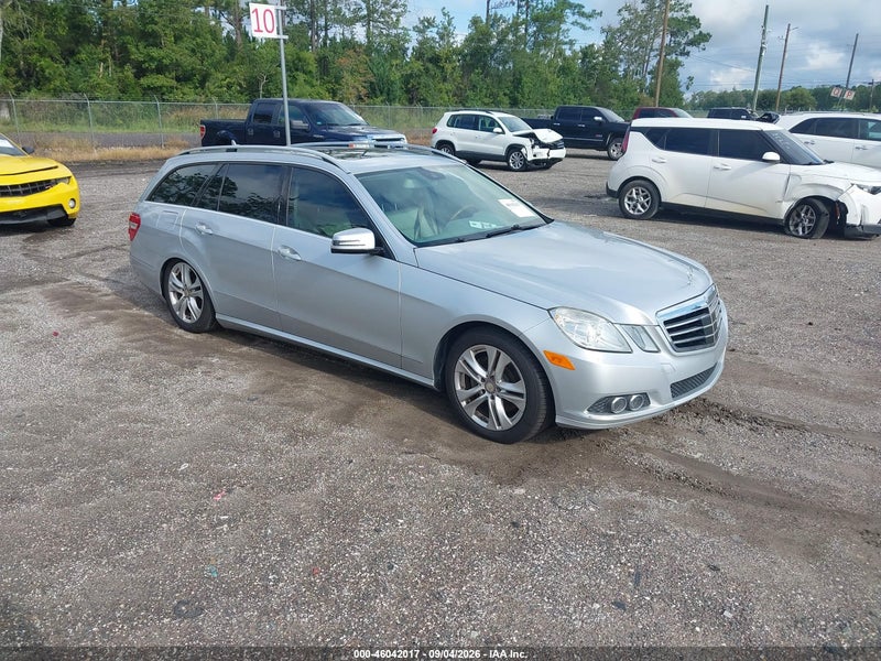2011 Mercedes-benz E 350 4matic Silver vin: WDDHH8HB4BA510385