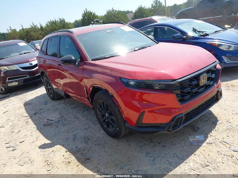 2026 Honda Cr-v Hybrid 2wd Sport-l Burgundy vin: 5J6RS5H83TL020250
