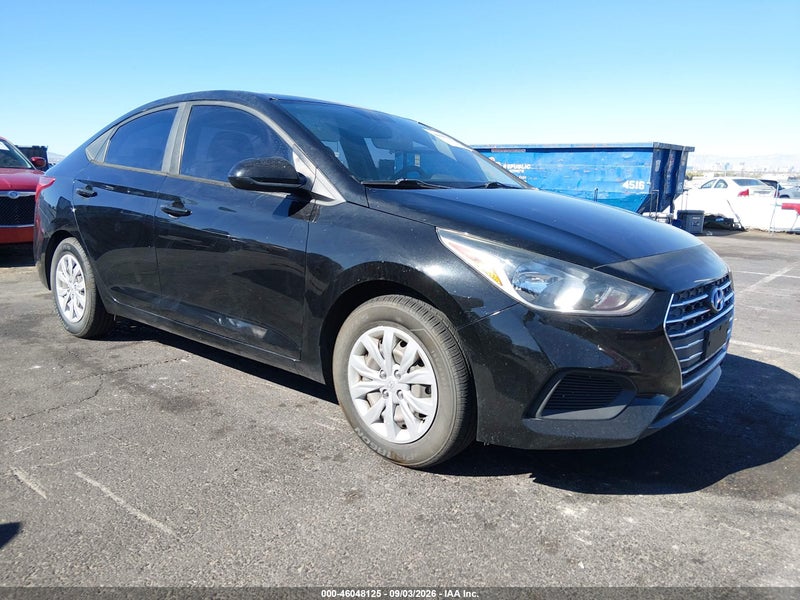 2019 Hyundai Accent Se Черный vin: 3KPC24A3XKE072521
