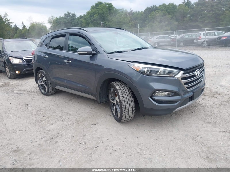 2017 Hyundai Tucson Limited Gray vin: KM8J3CA23HU307532