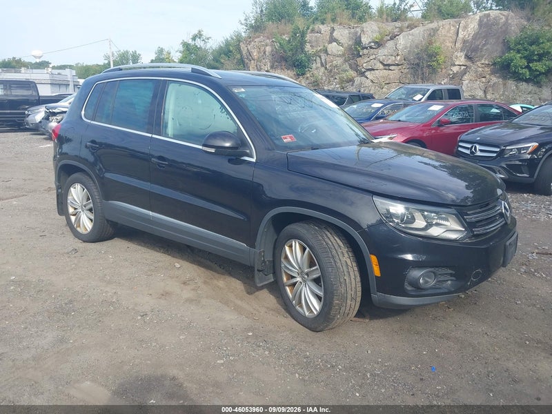 2016 Volkswagen Tiguan Se Black vin: WVGBV7AXXGW604124