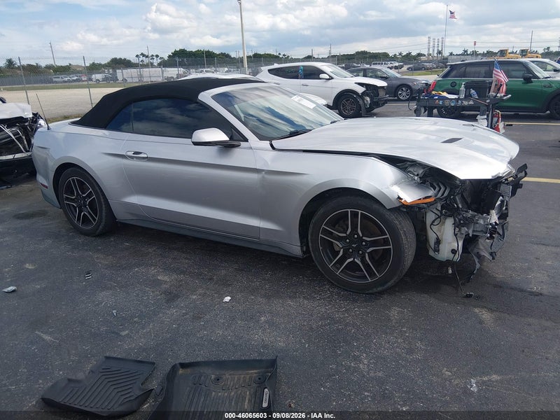 2019 Ford Mustang Ecoboost Premium Серый vin: 1FATP8UH6K5104401