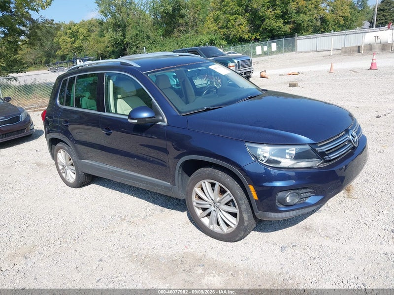 2013 Volkswagen Tiguan Se vin: WVGBV7AX2DW546487