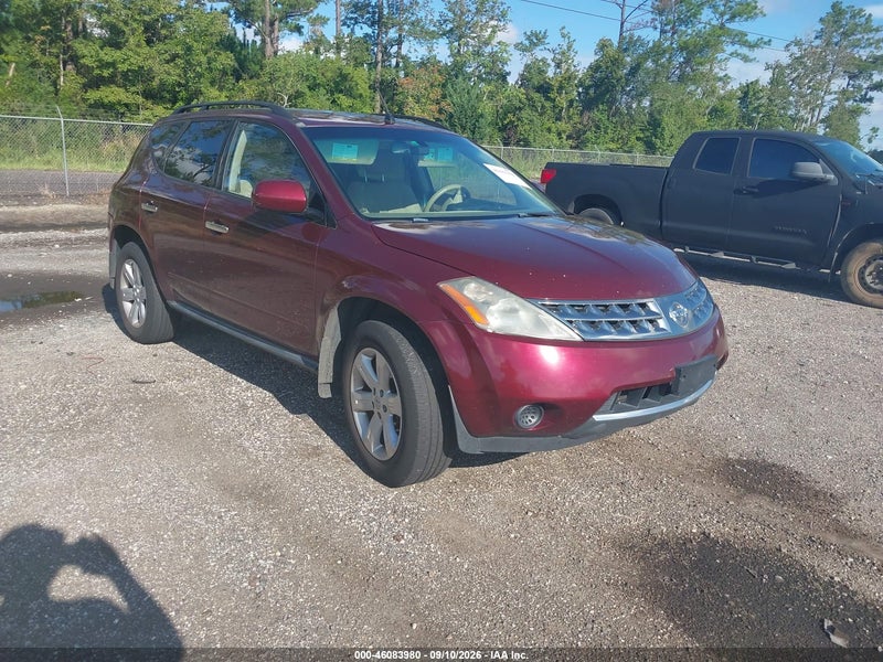 2007 Nissan Murano S vin: JN8AZ08WX7W637301