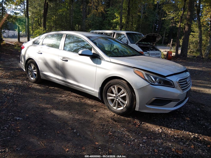 2017 Hyundai Sonata Se Silver vin: 5NPE24AF8HH595365