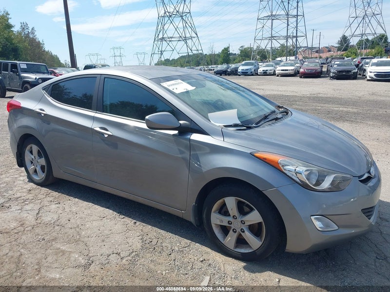 2012 Hyundai Elantra Gls (ulsan Plant) Gray vin: KMHDH4AE4CU441845
