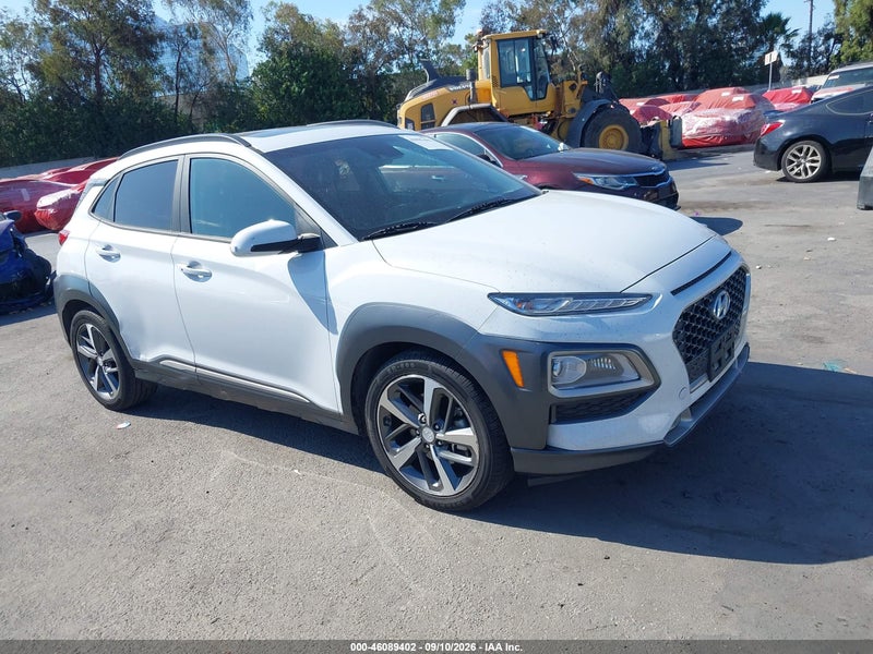 2020 Hyundai Kona Limited White vin: KM8K33A58LU510617