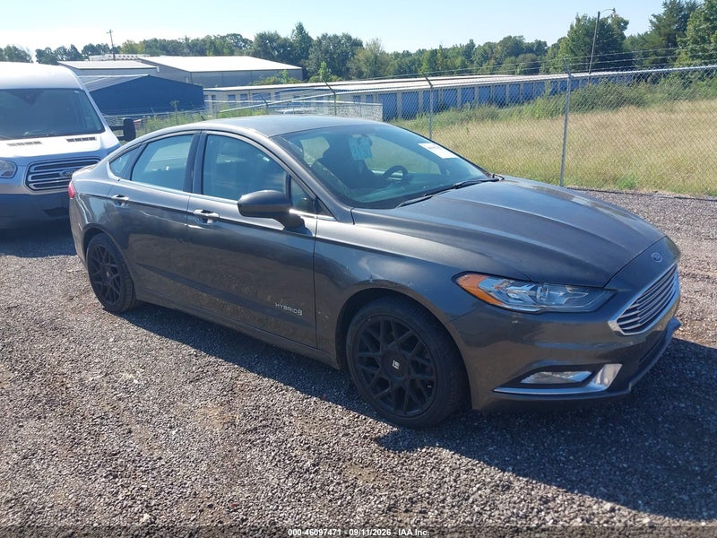 2018 Ford Fusion Hybrid Se vin: 3FA6P0LU5JR116502