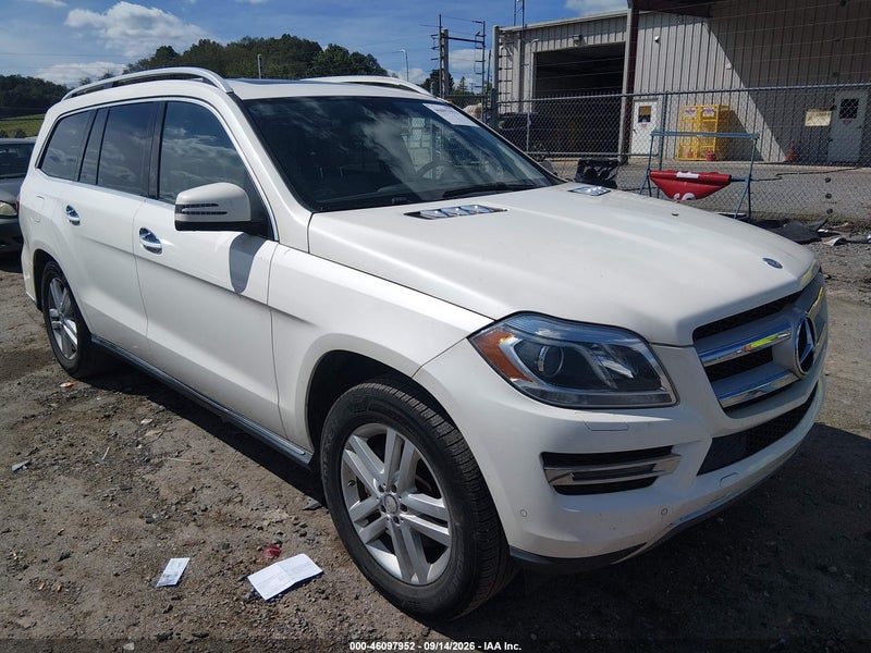 2014 Mercedes-benz Gl 450 4matic vin: 4JGDF7CE2EA393366
