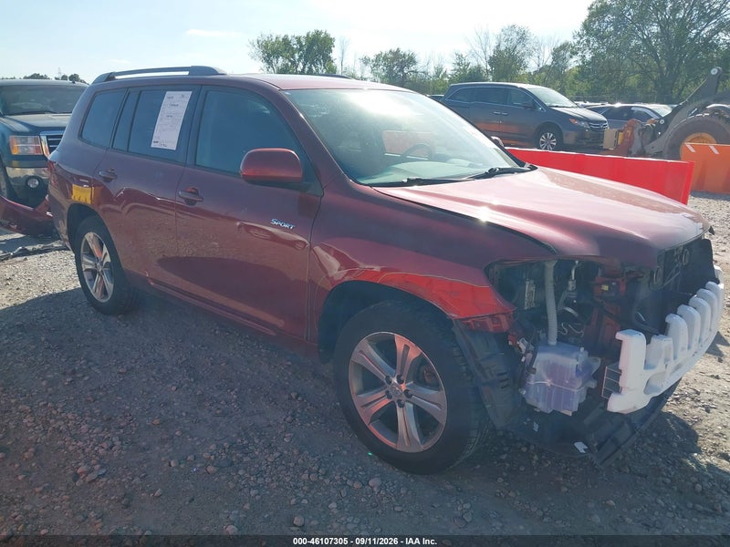 2009 Toyota Highlander Sport vin: JTEES43A792118538
